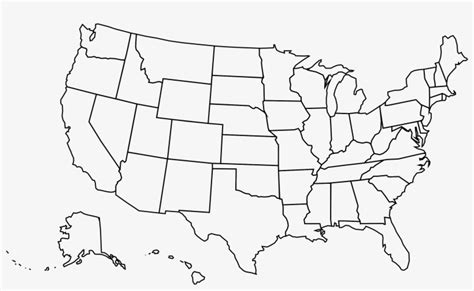 Png Usa Outline Transparent Usa Outline - United States Map Outline Transparent PNG - 2400x1392 ...