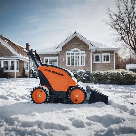 Snow Blower Robot - Autonomous Snow Blower Residential Use