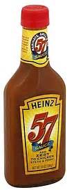 Heinz 57 Sauce 10.0 oz Nutrition Information | ShopWell