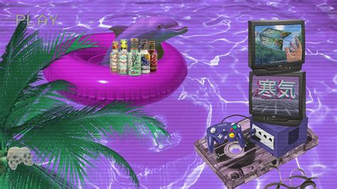 VAPORWAVE Photoshop - "Cold Water" - By SegwayToursInHell : r/VaporwaveArt