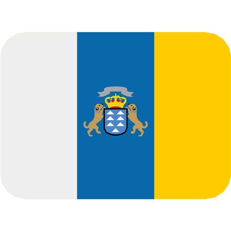 Flag For Flag Canary Islands Vector SVG Icon - SVG Repo