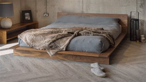 Oregon Low Platform Bed | Solid Wood | Natural Bed Company | Platform bed designs, Floor bed ...