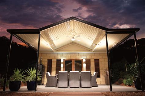 Patios with a modern gable roof - Modern Gable Roof Patios