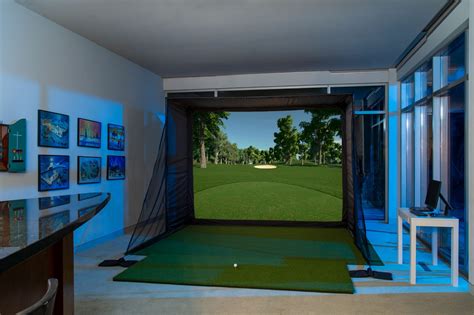 Golf Simulator Room - Design Ideas - Carl's Place