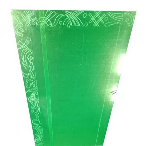 Green Colored Laminated Acid Textured Glass, For Office, Thickness ...