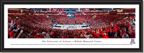 Arizona Wildcats McKale Center Basketball Framed Picture