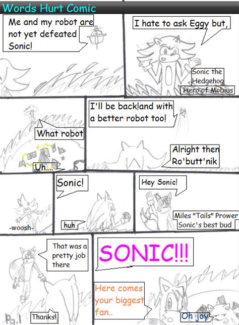 Sonic Comic_Words Hurt pg.1 by BladerGirl101 on DeviantArt