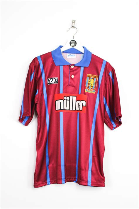 1993-95 Aston Villa home Jersey - M • RB - Classic Soccer Jerseys