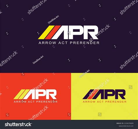 ARP Logo Design Word Logo - Royalty Free Stock Vector 2136370429 - Avopix.com