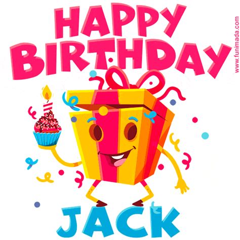 Funny Happy Birthday Jack GIF | Funimada.com