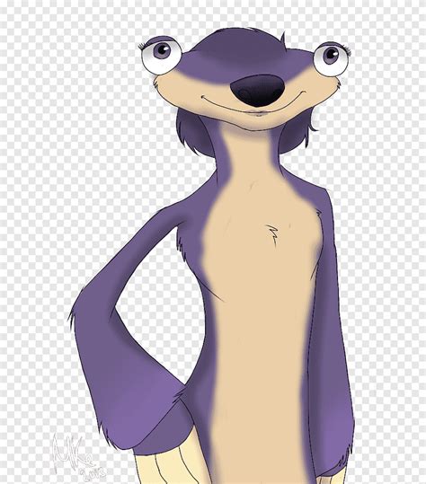 Sid Cartoon, Granny s, purple, mammal png | PNGEgg