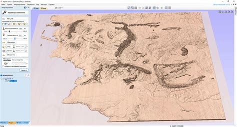 Middle Earth Map - 3D Model by Shustrik