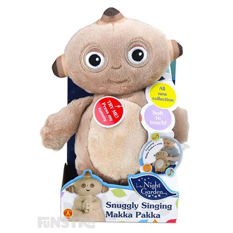 In the Night Garden Snuggly Singing Makka Pakka Plush Soft Toy | Night garden, Soft toy, Singing