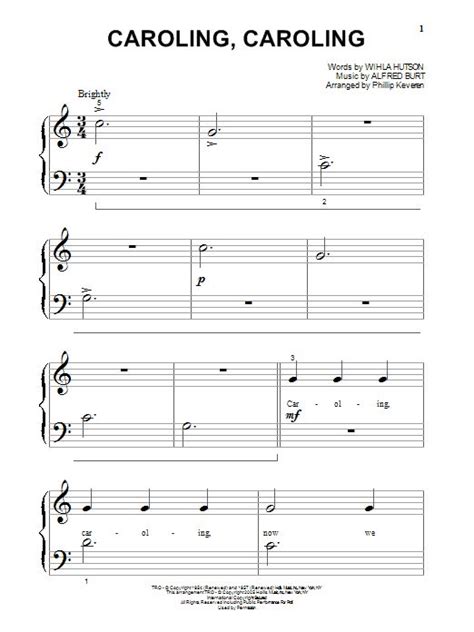 Nat King Cole Caroling, Caroling Sheet Music Notes, Chords | Sheet ...