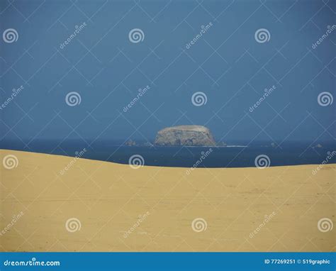 Paracas National Reserve, Ica Region, Peru. Stock Image - Image of blue, destination: 77269251