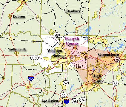 Map Of Forsyth County Nc - Winter 2024 Forecast