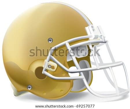 Gold Football Helmet Stock Photos, Images, & Pictures | Shutterstock