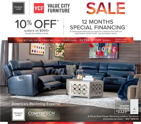 Value City Furniture Current weekly ad 11/05 - 11/11/2019 - frequent-ads.com