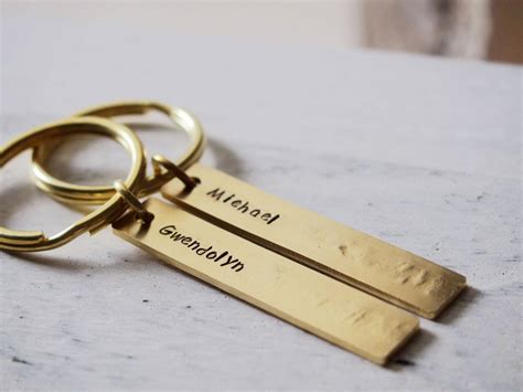 Custom Couples Keychain Personalized Couple Gifts Roman - Etsy