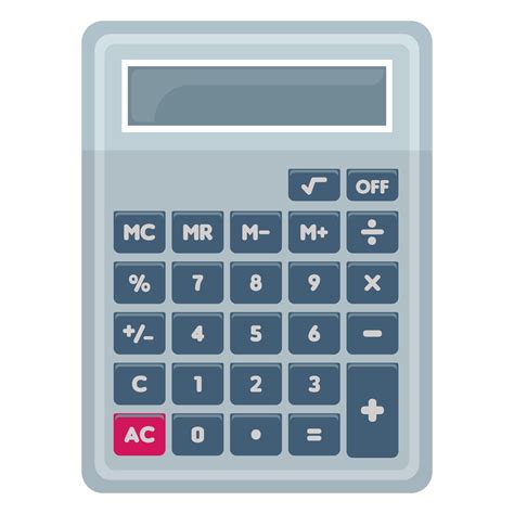 calculator cartoon vector object 4557352 Vector Art at Vecteezy