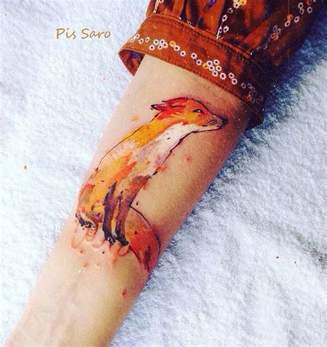 Pastel Fox | Best tattoo design ideas