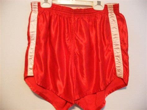 70s vintage red satin boxer shorts old school Roller Skatin | Etsy ...