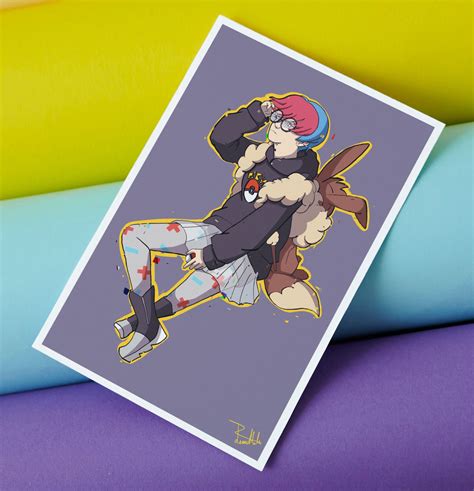 Penny Pokémon Scarlet & Violet Fan Art PRINT - Etsy Ireland