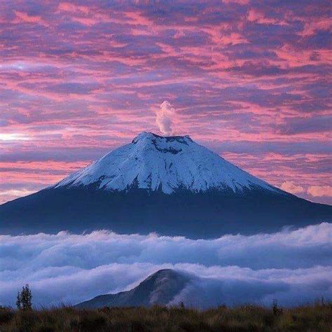 Sunrise with Cotopaxi volcano, Ecuador Galapagos Travel, Ecuador Travel ...