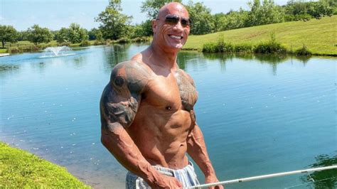 Dwayne Johnson Reveals His Bathing Habits