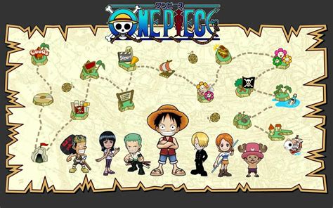 One Piece Map Anime - 1440x900 Wallpaper - teahub.io