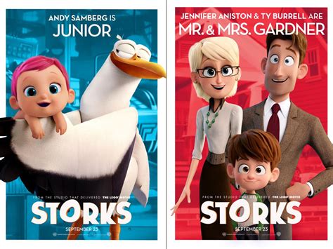 Storks movie: Meet the cast and characters