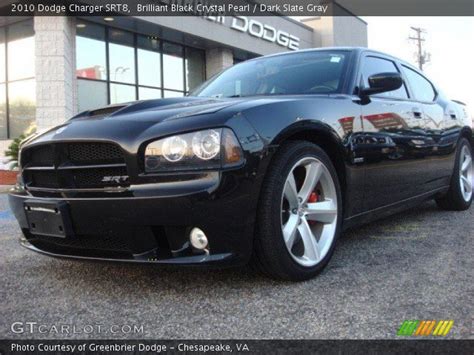 Brilliant Black Crystal Pearl - 2010 Dodge Charger SRT8 - Dark Slate ...