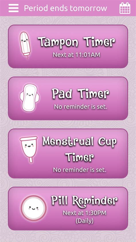 Tampon Timer for iPhone - Download