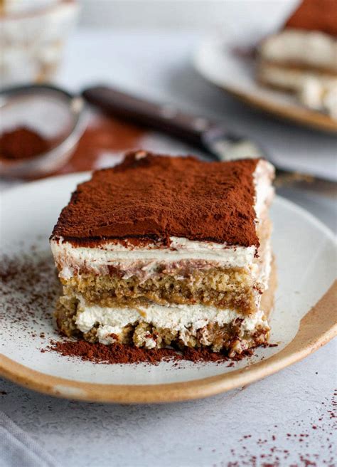 Vegan Tiramisu Recipe (Gluten-Free, Eggless) - Elavegan | Recipes