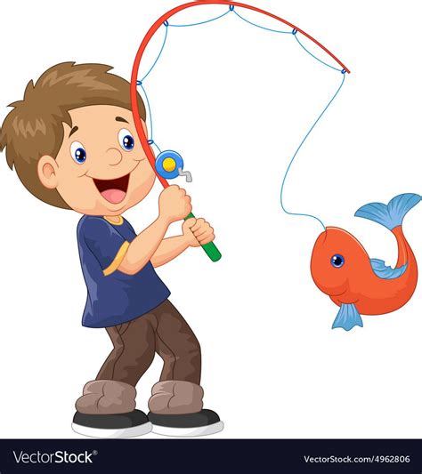 Pin by Sonja Todorova on Crtezi | Boy fishing, Cartoon boy, Family drawing