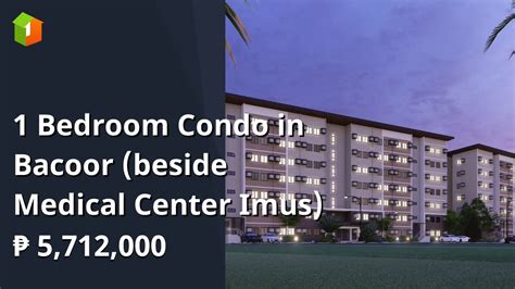 1 Bedroom Condo in Bacoor (beside Medical Center Imus) - YouTube