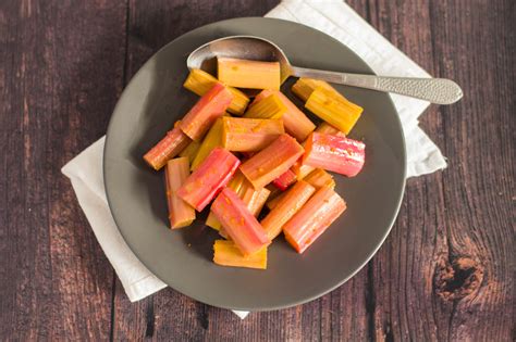 Easy Roasted Rhubarb Recipe