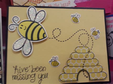 bee card | Bee cards, Cards handmade, Cards