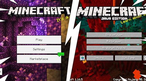 Difference Between Minecraft Bedrock And Pe