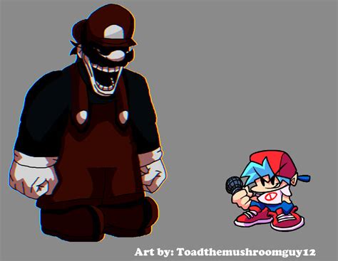 [FNF] Mario Madness- PowerDown [Redesign Concept] by toadthemushroomguy12 on DeviantArt