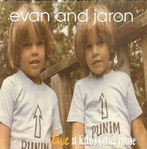 Evan And Jaron - Live At KaLo's Coffee House (1994, CD) | Discogs