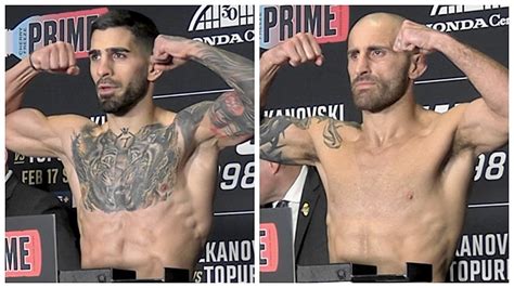 Featherweight Champion Alexander Volkanovski vs Undefeated Ilia Topuria ...