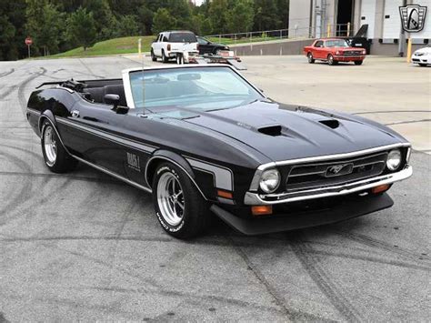 1st gen 1971 Ford Mustang Mach 1 Tribute convertible For Sale - MustangCarPlace