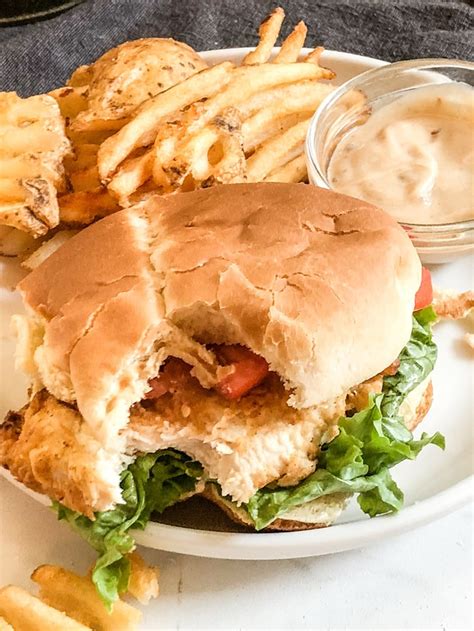 Air Fryer Chik-Fil-A Spicy Chicken Sandwich - Recipe Diaries