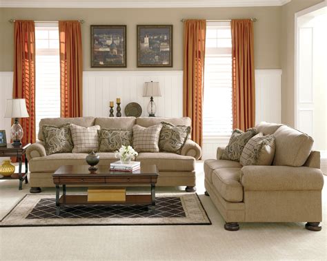 Keereel Sand Living Room Set from Ashley (38200) | Coleman Furniture