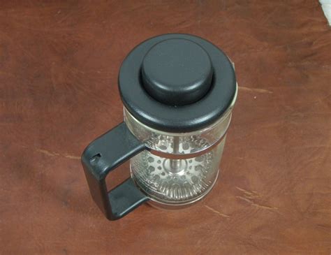 Vintage Bodum 12 oz Single Serve Glass French Coffee Press | Etsy