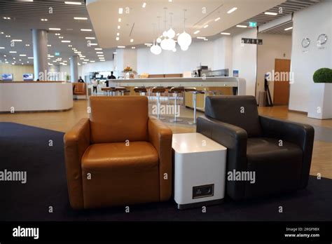 Heathrow Airport Terminal Two Departures Lounge London England Stock Photo - Alamy