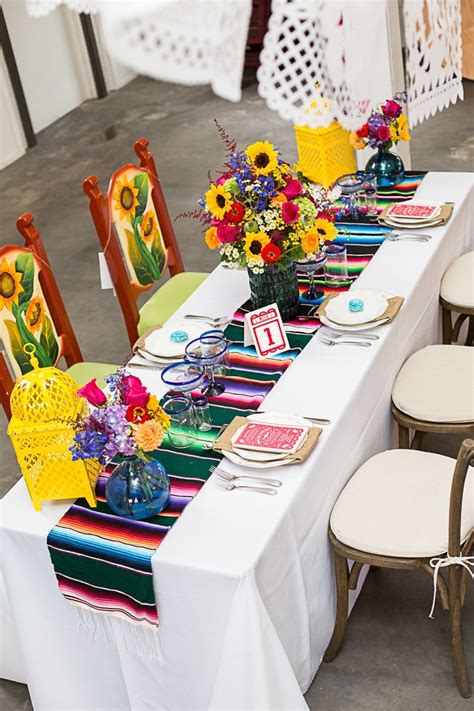 How to style a mexican themed table wedding inspiration 5 | Mexican ...