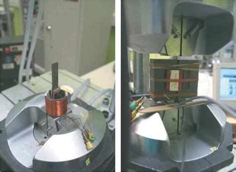 Apparatus for measurement of magnetostriction under stress. | Download ...