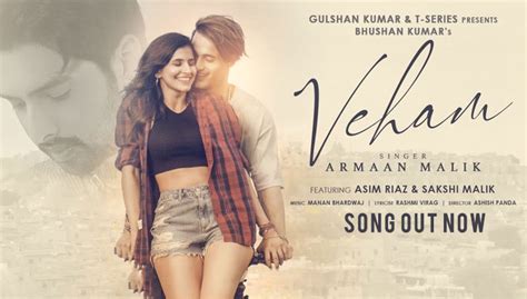 Veham Song: Armaan Malik's soulful track featuring Asim Riaz & Sakshi Malik beautifully captures ...